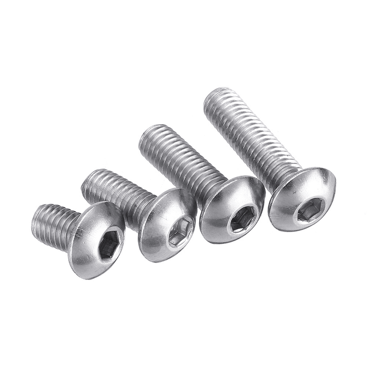 Suleve MXSH9 1220Pcs Stainless Steel Hex Socket Pan Head Screws Bolt Nuts Washers Assortment Kit M2 M3 M4 M5 - MRSLM