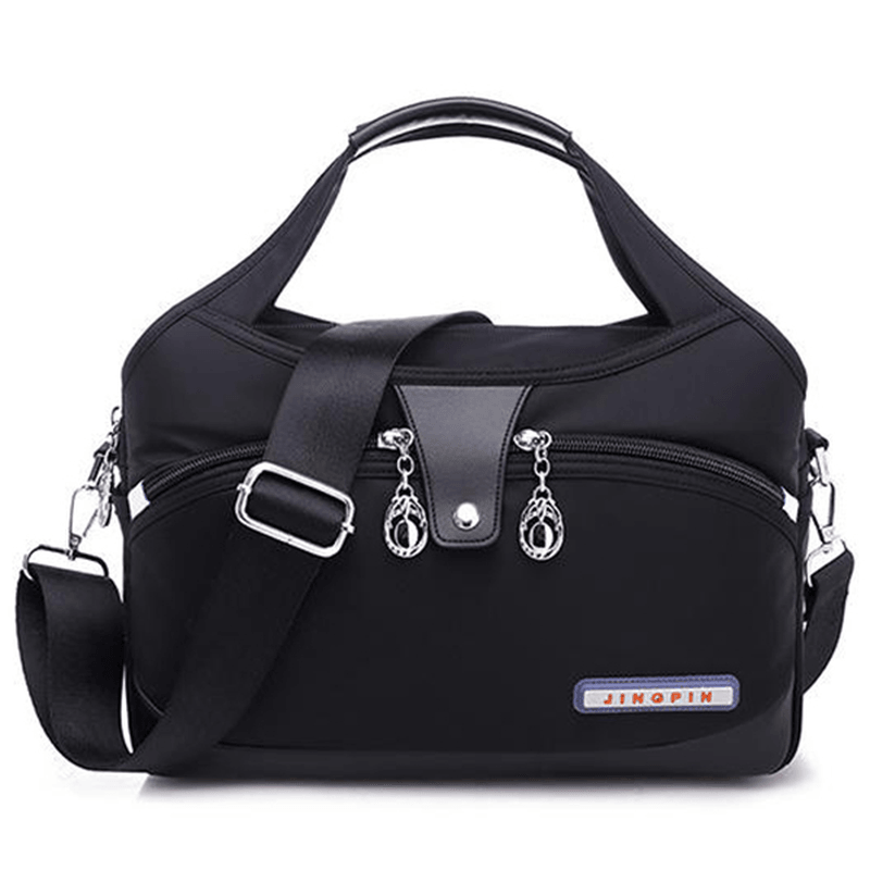 Women Large Capacity Multi-Pocket Shoulder Bag Handbag for Outdoor - MRSLM