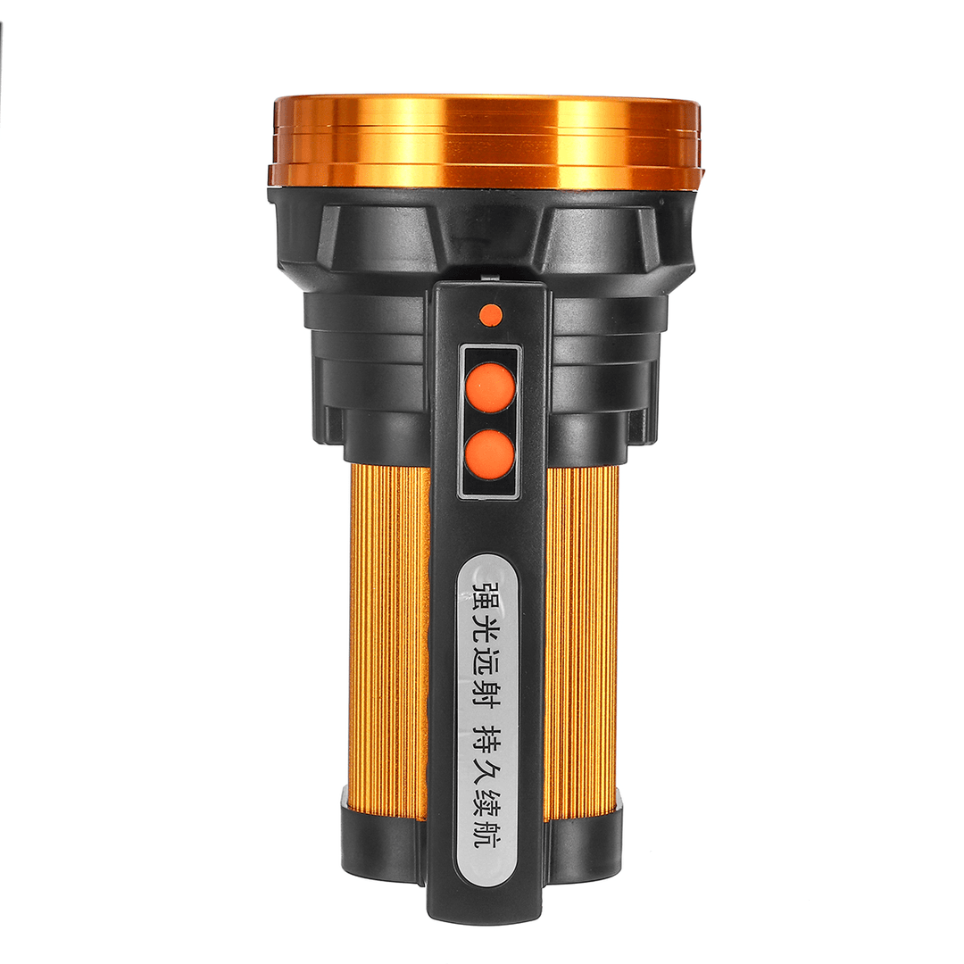 500W 3000LM 1000M Range LED USB Work Light Waterproof Hand Searchlight Flashlight Lamp Torch Emergency Lantern Outdoor Camping - MRSLM