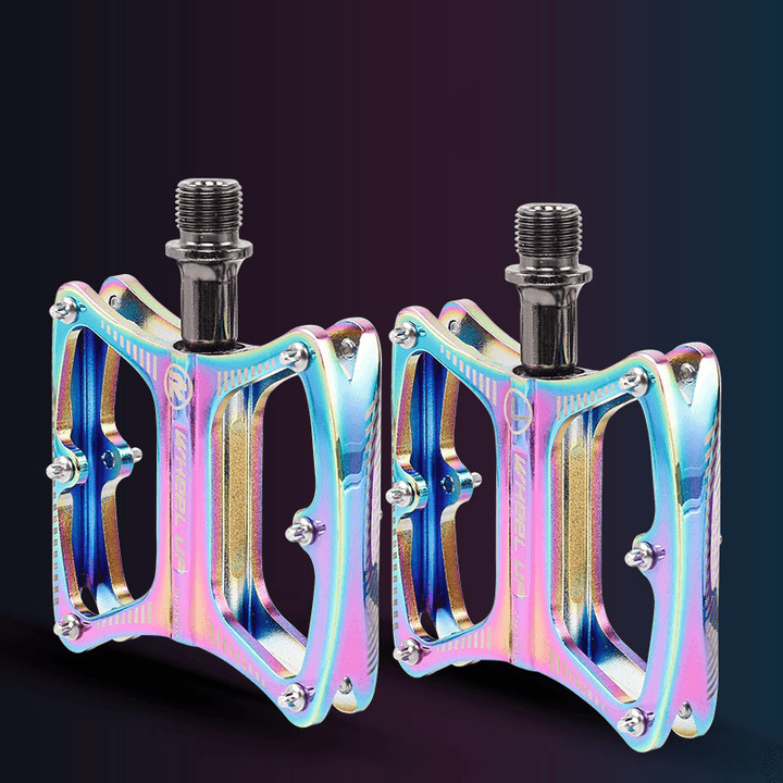 WHEEL up Bicycle Pedals Aluminum Alloy Cycling Pedals Mountain Bike Riding Equipment Accessories - MRSLM