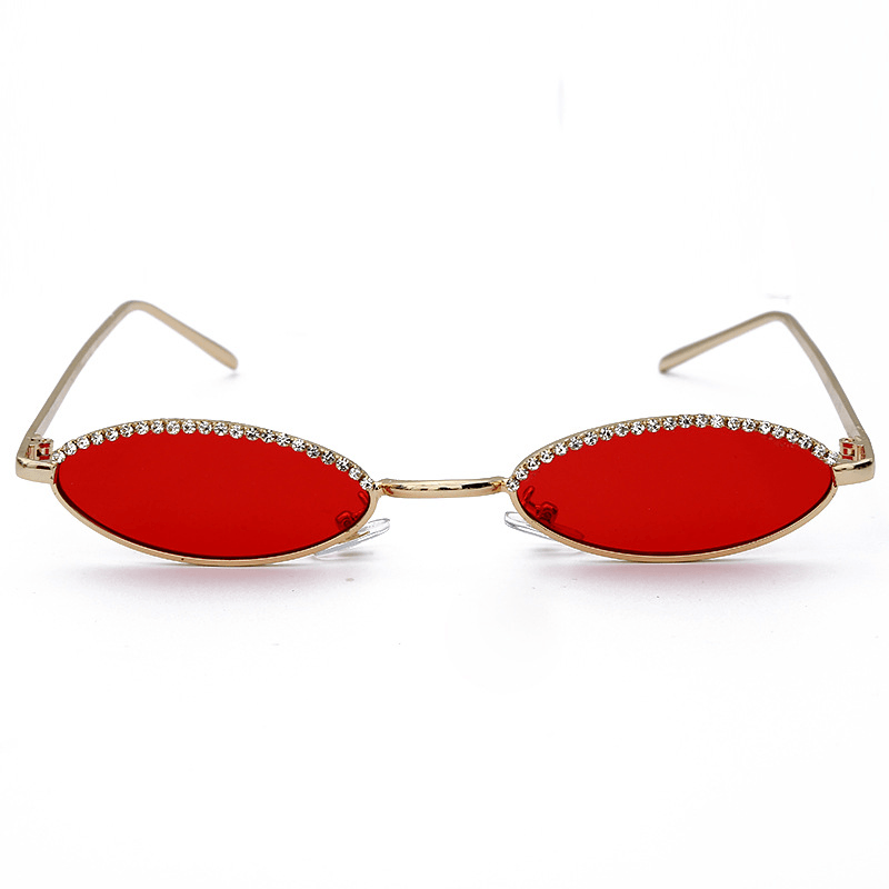 Personalized Crystal Fashion Cat Eye Sunglasses - MRSLM