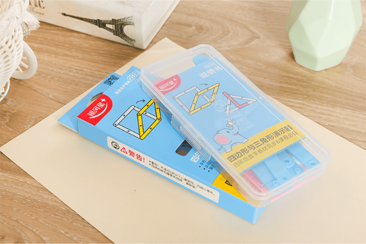 Demonstrator of the Relationship between Parallelogram and Triangle with Plastic Splicing Strip - MRSLM