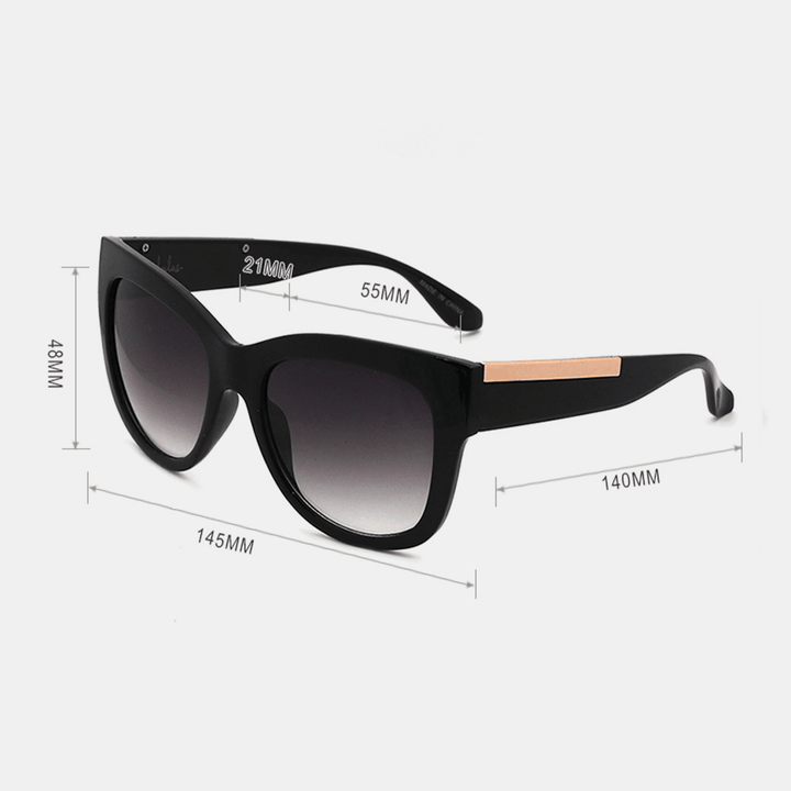 Unisex Fashion Casual Wide Side Full Frame Anti-Uv Sunglasses - MRSLM