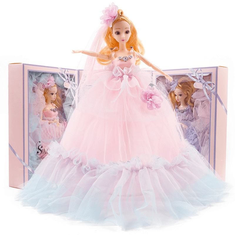 Doll Toy Gift Box Set Wedding Princess Girl Children Toy - MRSLM