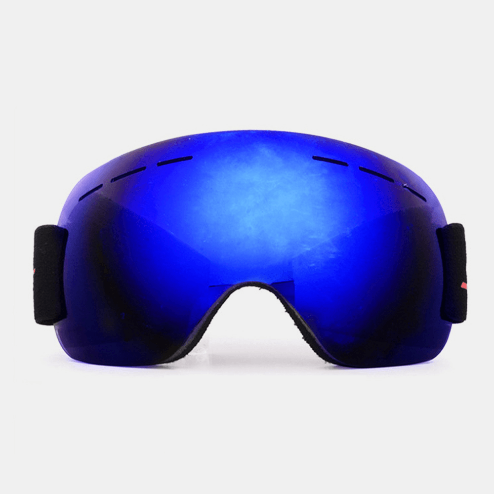 Unisex Adult Climbing Skiing Anti-Fog UV Protection Sandproof Goggles Ski Glasses - MRSLM