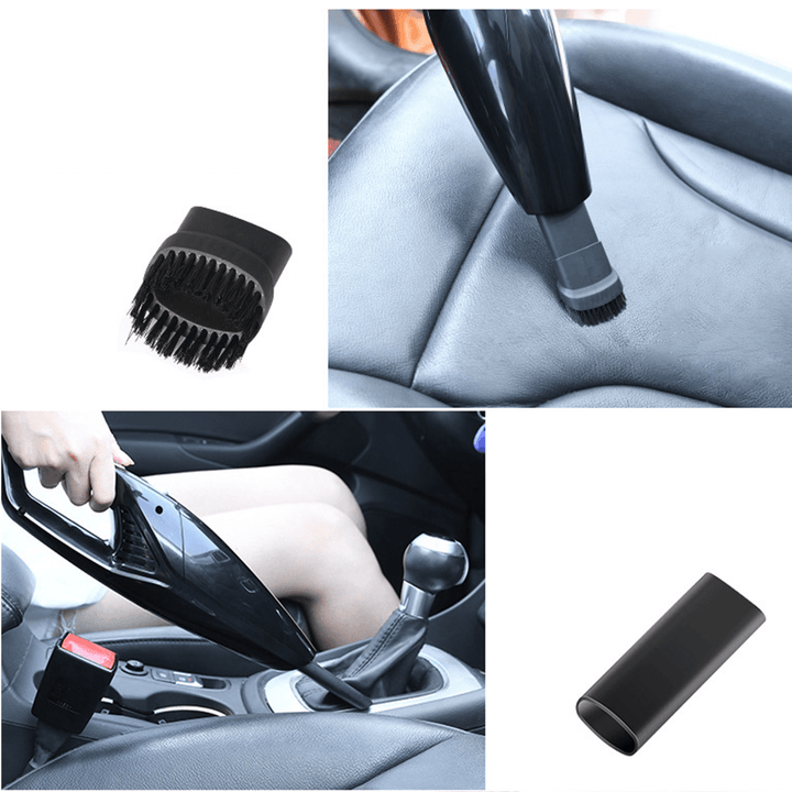 120W 4500Kpa Car Wired Vacuum Cleaner Handheld Rechargeable Mini Home Duster - MRSLM