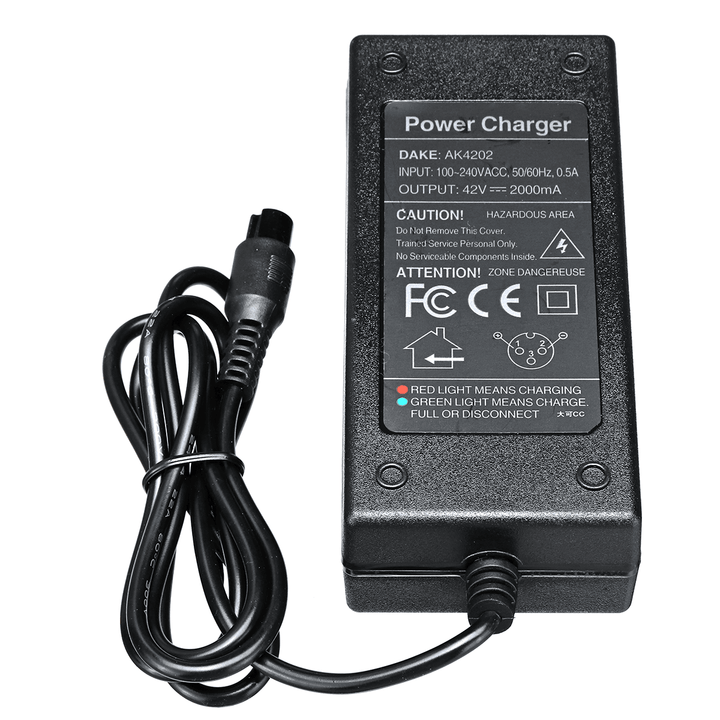 42V 2A Power Adapter Battery Charger for 2 Wheel Smart Balance Scooter AU Plug - MRSLM