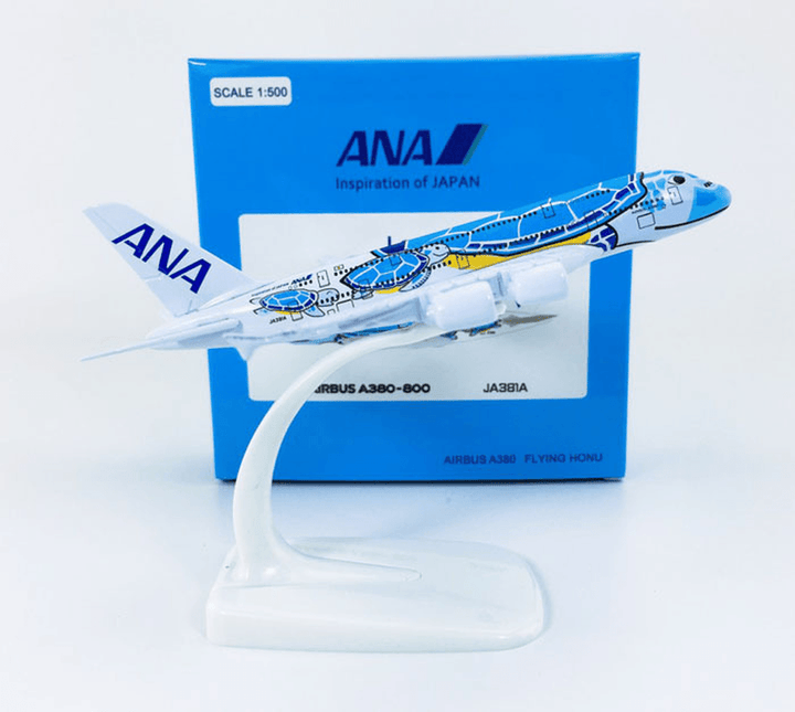 A Solid Alloy Plane Model of Ana Blue Turtle - MRSLM