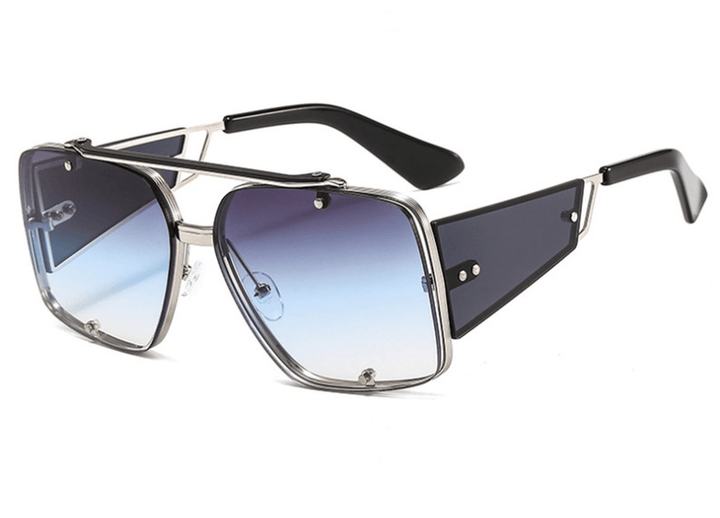 Retro Metal Big Frame Sunglasses Popular in Europe and America - MRSLM