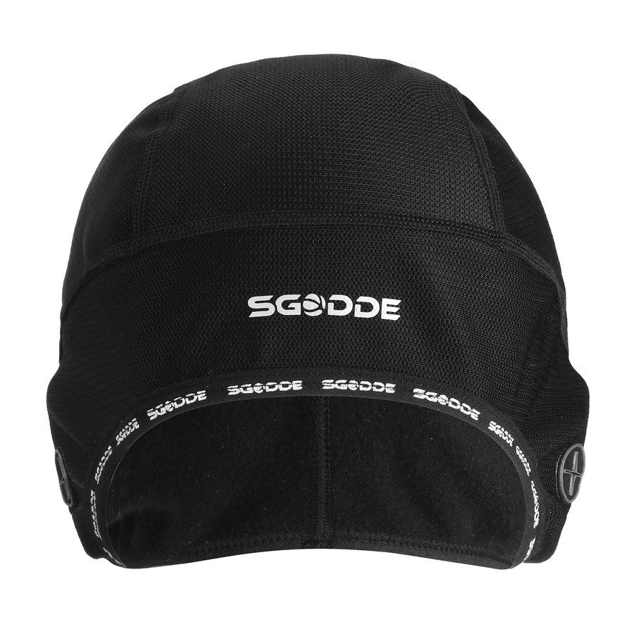 SGODDE Riding Sports Warm Headgear Cap Ear Holes Wind and Sun Protection Helmet Liner Bicycle Bandana Men'S Headwear - MRSLM