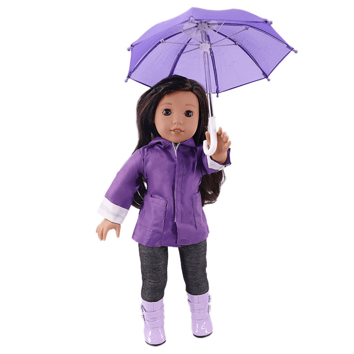 18 Inch American Girl Accessories Doll Umbrella Set - MRSLM