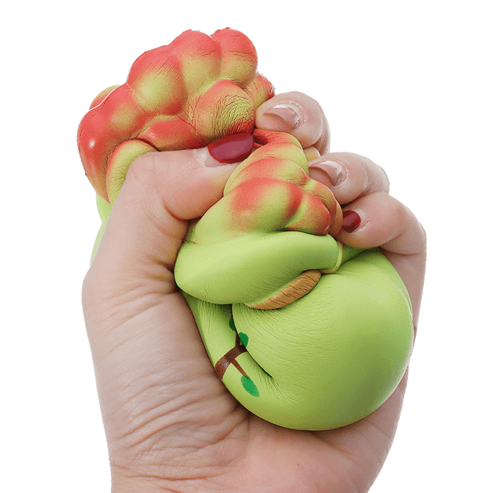 Vlampo Licensed Slow Rising Squishy Potted Succulents Lucky Plant Home Decoration Stress Release Toy 14Cm - MRSLM