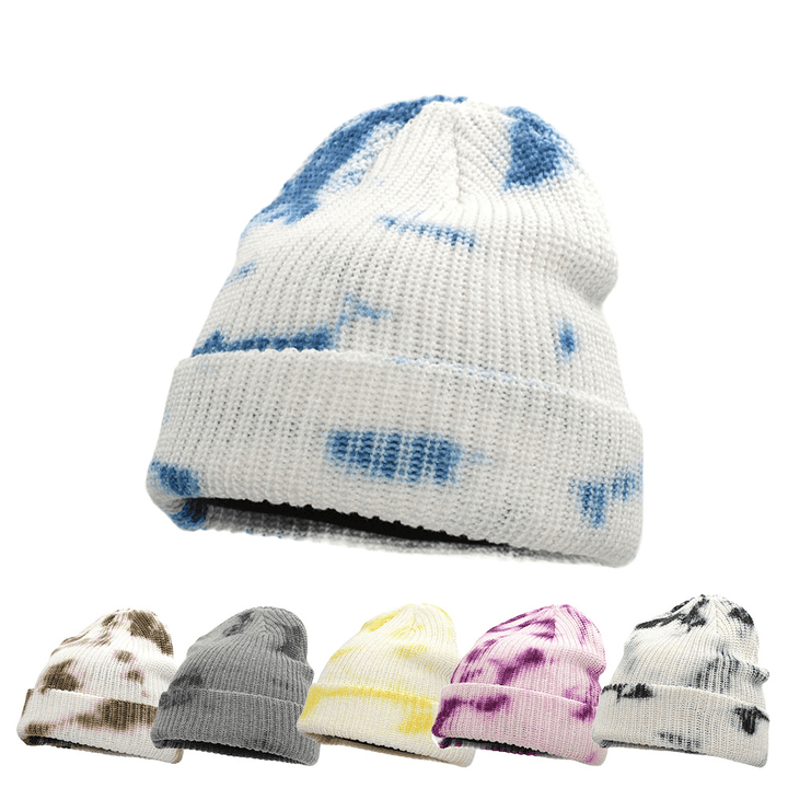 Gradient Color Knitted Hat Lovers Keep Warm and Cold - MRSLM
