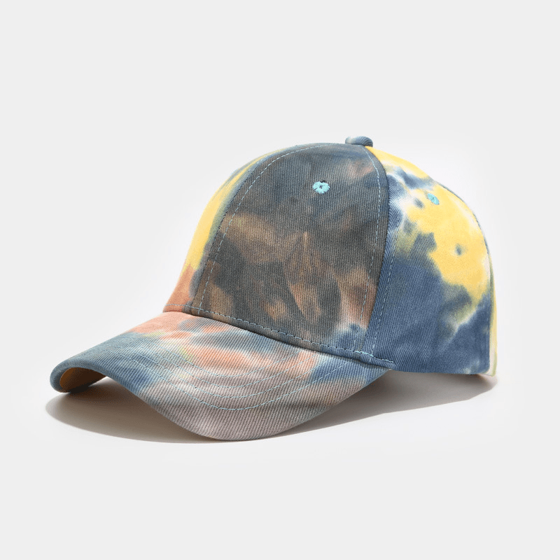 Tie-Dye Baseball Cap Fashion Leisure Shade Hat - MRSLM