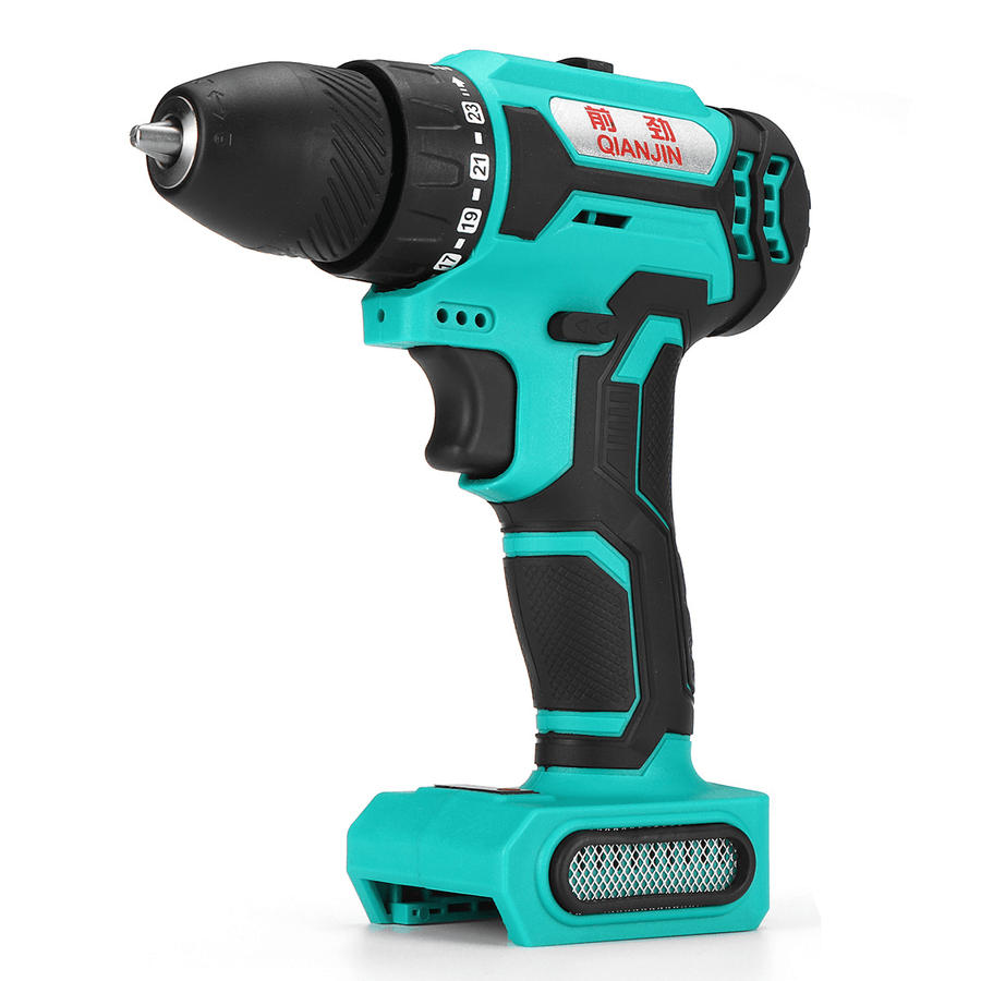 3/8 Inch Chuck 100N.M 2 Speed Electric Drill Driver Cordless Hand Power Tools for 48V Rechargeable Battery - MRSLM