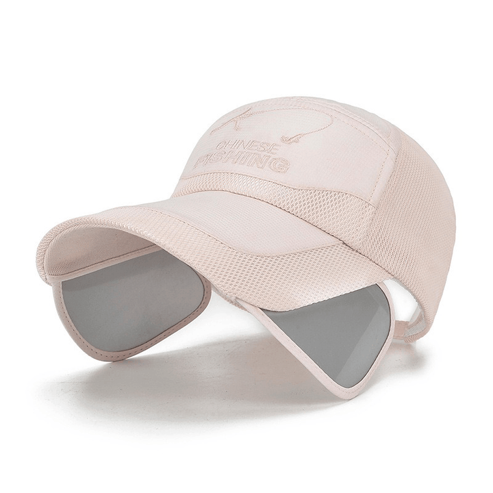 Unisex Outdoor Sun Visor Casual Sports Baseball Cap Fashion Breathable Pulling Caps Baseball Caps - MRSLM