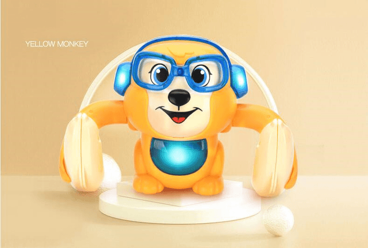 Sounding, Rolling and Somersault Monkey Electric Toy - MRSLM