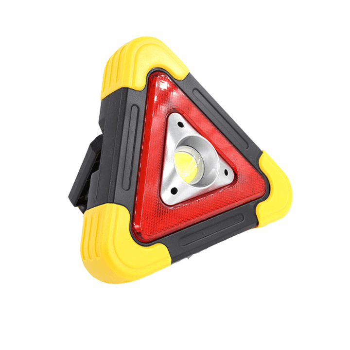 Ipree® LED COB USB Solar Work Light Caution Lamp 5 Modes Outdoor Camping Emergency Lantern - MRSLM