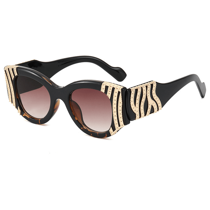 Net Red Sunglasses Female Ins Trend Fashion Sunglasses Female Leopard Glasses - MRSLM