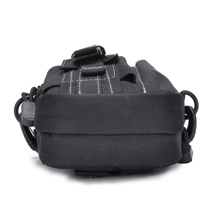 6Inch Multifunction Tactical Waist Bag Shoulder Bag Zipper anti Theft Crossbody Bag Camping Hunting Travel - MRSLM