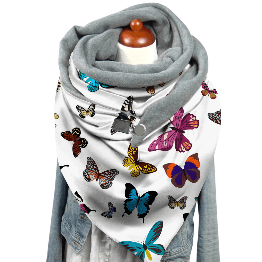 Halloween Fashion Simple and Versatile Thick Shawl - MRSLM