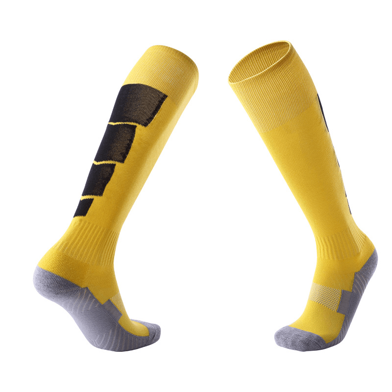 Mens Sports anti Skid Wicking Tube Socks Outdoor Deodorant Athletic Soccor Socks - MRSLM