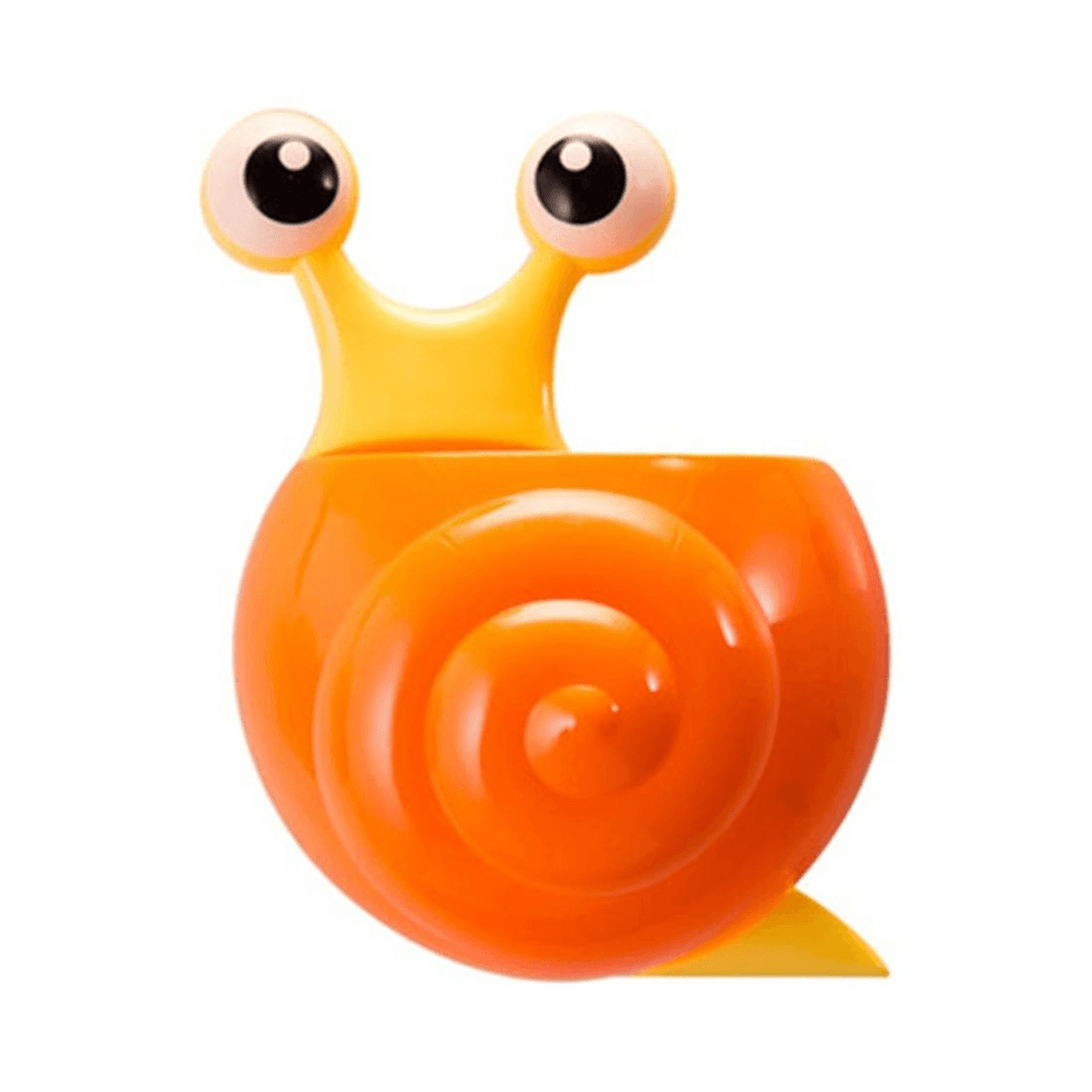 Honana Cartoon Animal Snail Bee Cute Toothbrush Holder Wall Suction Holder Bathroom Set - MRSLM