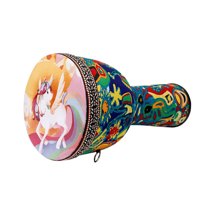 African Drum 8.5 Inch Pvc Tambourine Children'S Lightweight Abs - MRSLM