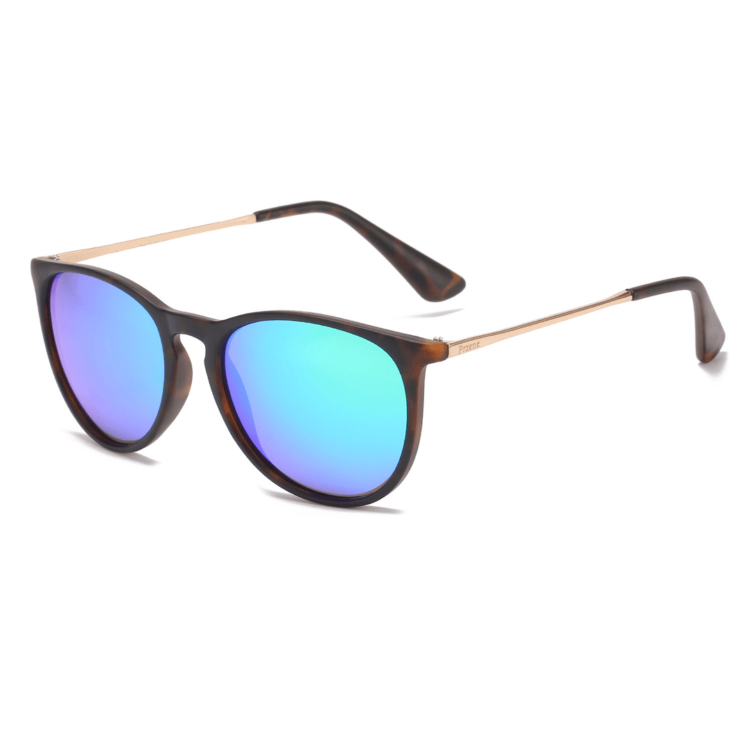 Fashion Metal Color Film Polarized Sunglasses Women - MRSLM