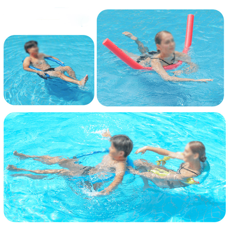 Summer Water Floating Chair Hammock Swimming Pool Seat Bed with Mesh Net Kickboard Lounge Chairs for Kid Adult Swimming Play Toys - MRSLM