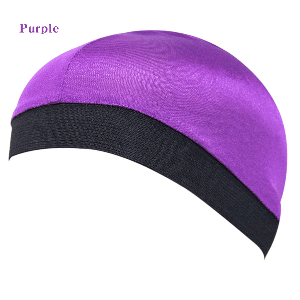 Silky Breathable Bottoming Wig Cap Wide-Brim Elastic round Cap - MRSLM