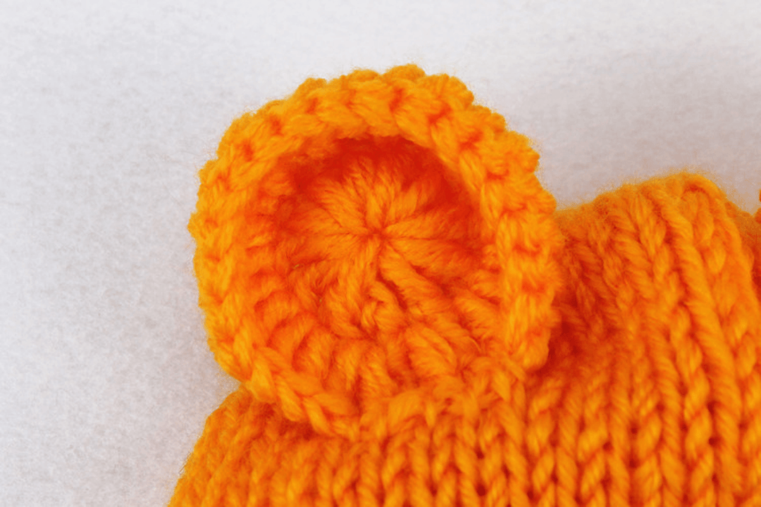 Orange Lion Cotton Sweater - MRSLM