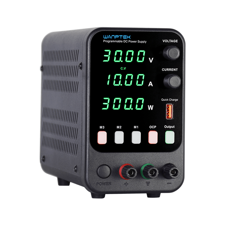 WANPTEK APS3010H 30V 10A Adjustable DC Power Supply 4 Digits LED Display Switching Regulated Power Supply - MRSLM