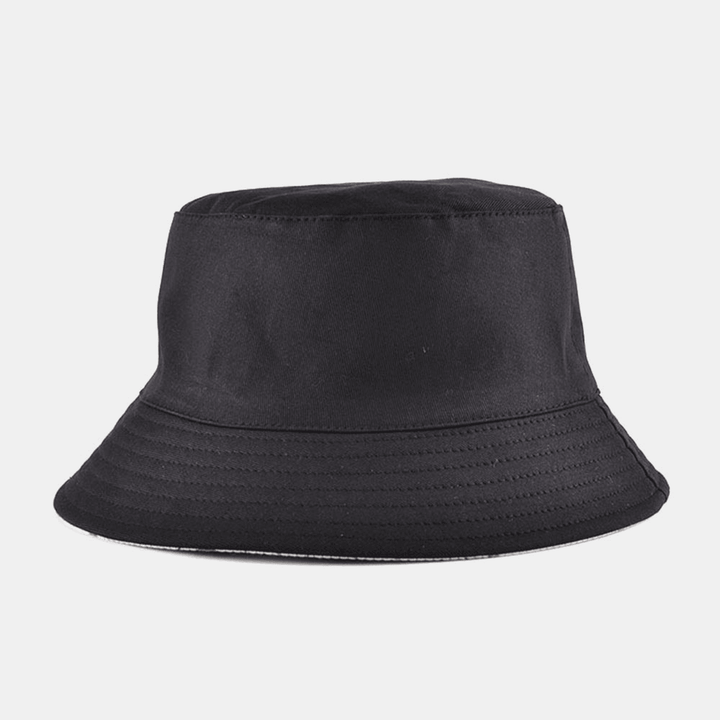 Unisex Cotton Double-Sided Cartoon Fruit Pattern Printing Fashion Sunshade Bucket Hat - MRSLM