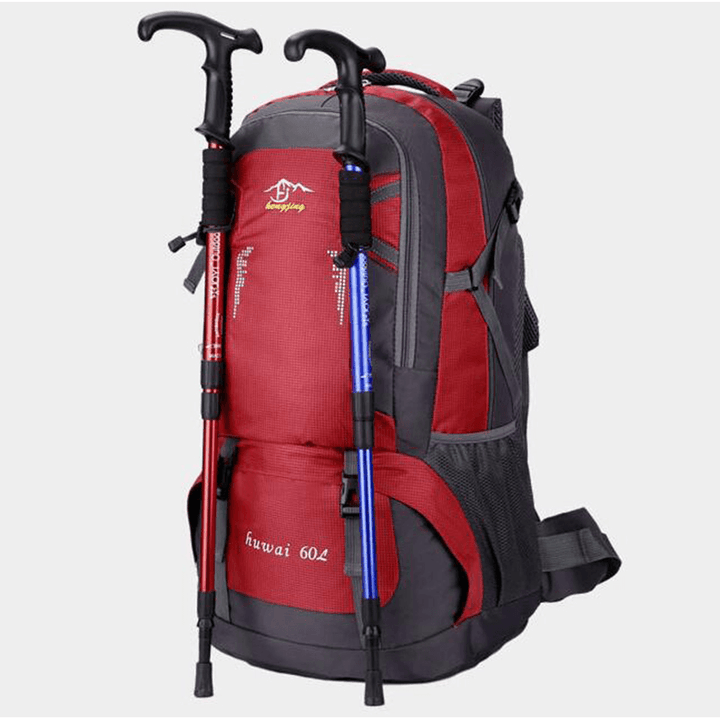 40/60L Waterproof Portable Climbing Travel Bag Spot Luggage Sport Package Large Capacity Backpack - MRSLM