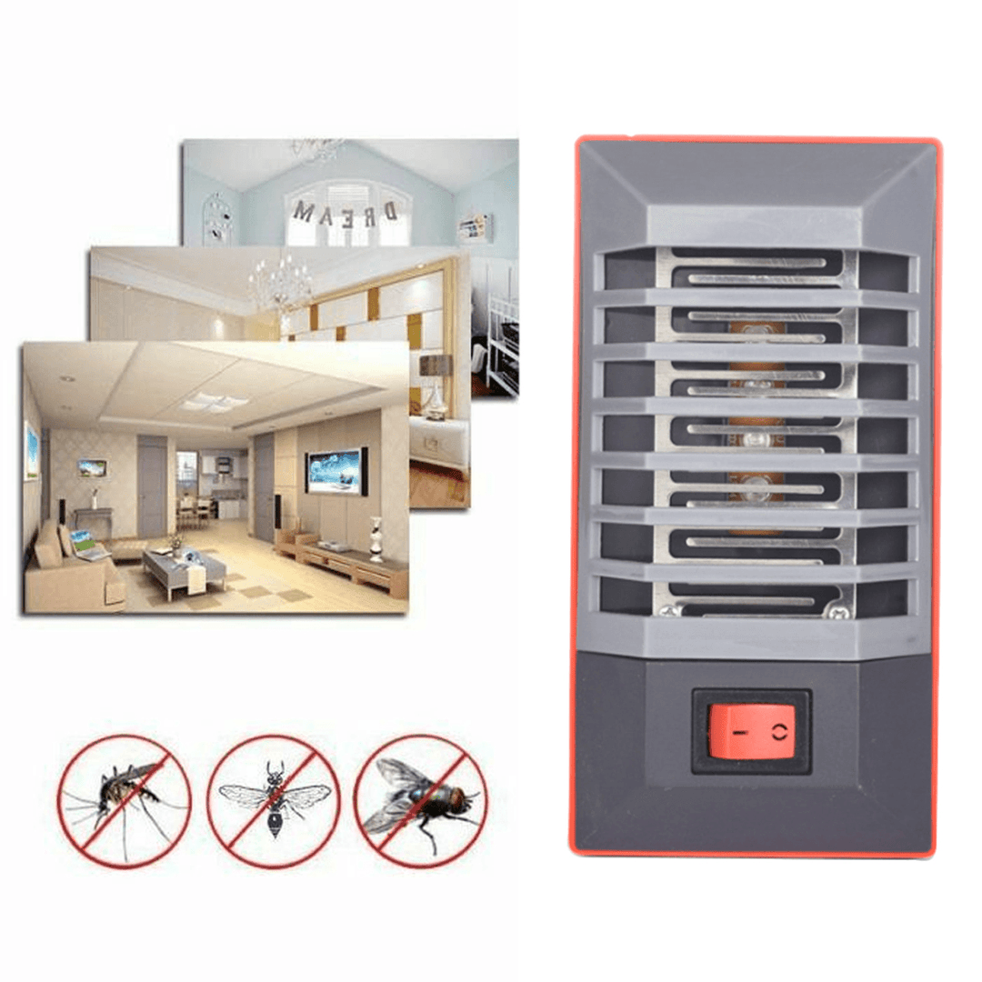 LED UV Mosquito Insect Killer Lamp Portable Electronic Fly Repellent Bug Zapper Trap - MRSLM