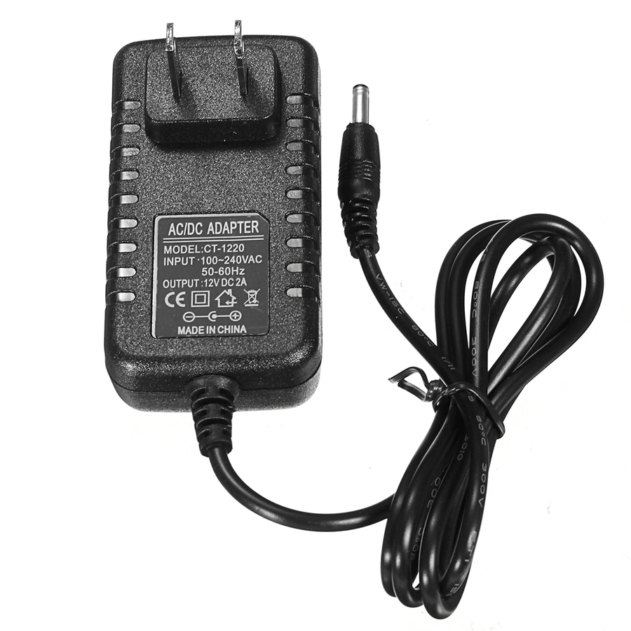 AC 100V-240V Power Supply Charger US Plug Power Supply Adapter 1.35*3.5MM DC Head - MRSLM