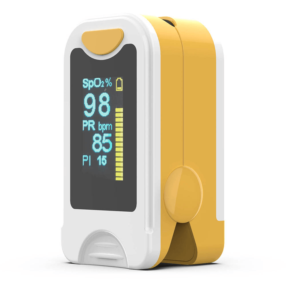 PRO-M130 Household Portabl LED Fingertip Pulse Oximeter SPO2 PR+MISE Pulse Oximeter Blood Oxygen Monitor - MRSLM