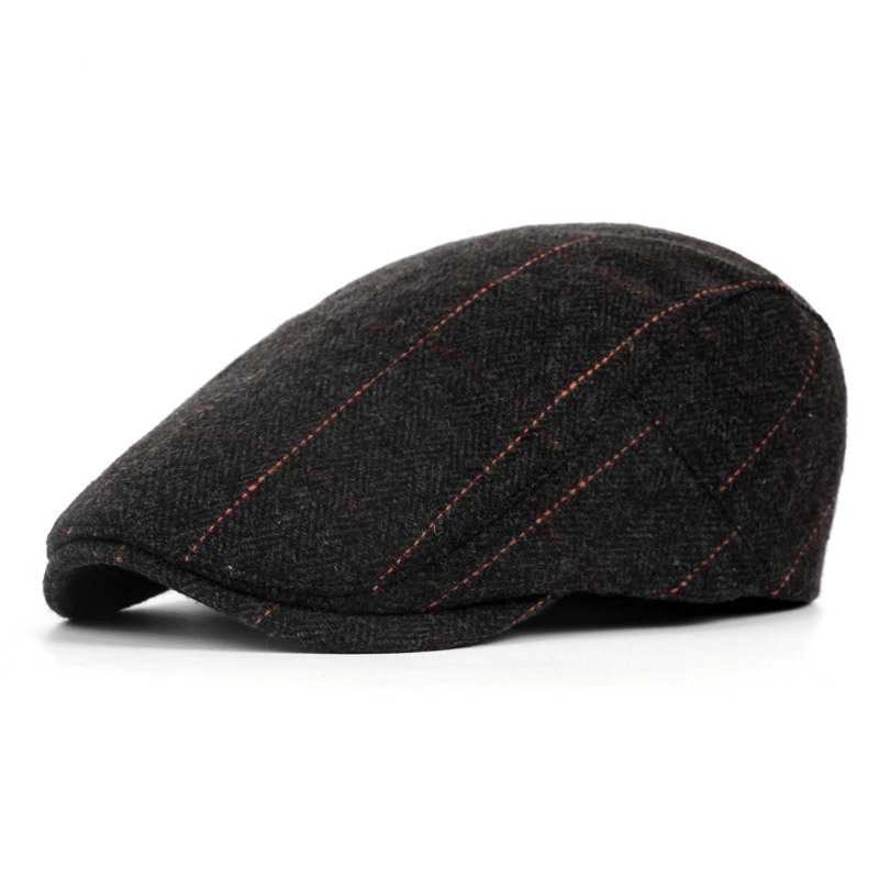 Hat Men'S Middle-Aged and Elderly Duck-Tongue Forward Cap - MRSLM