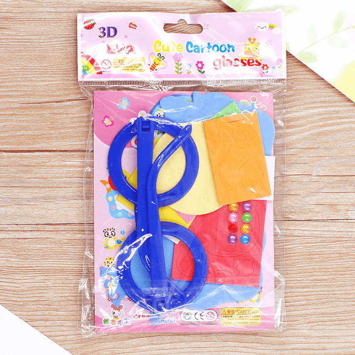 Birthday DIY Three-Dimensional Hand Paste Production 3D Three-Dimensional Stickers Children'S Toys - MRSLM