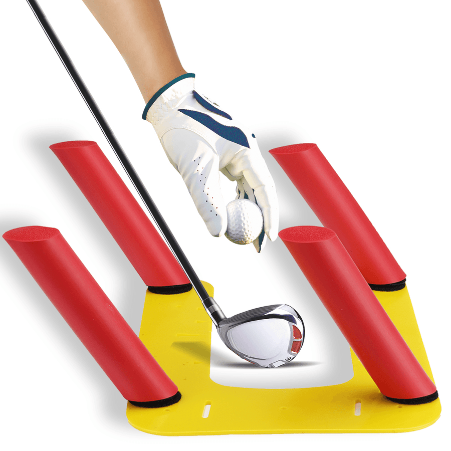 Golf Alignment Trainer Removable Aid Swing Training Speed Trap Practice Base Outdoor Sport Golf Accessories - MRSLM