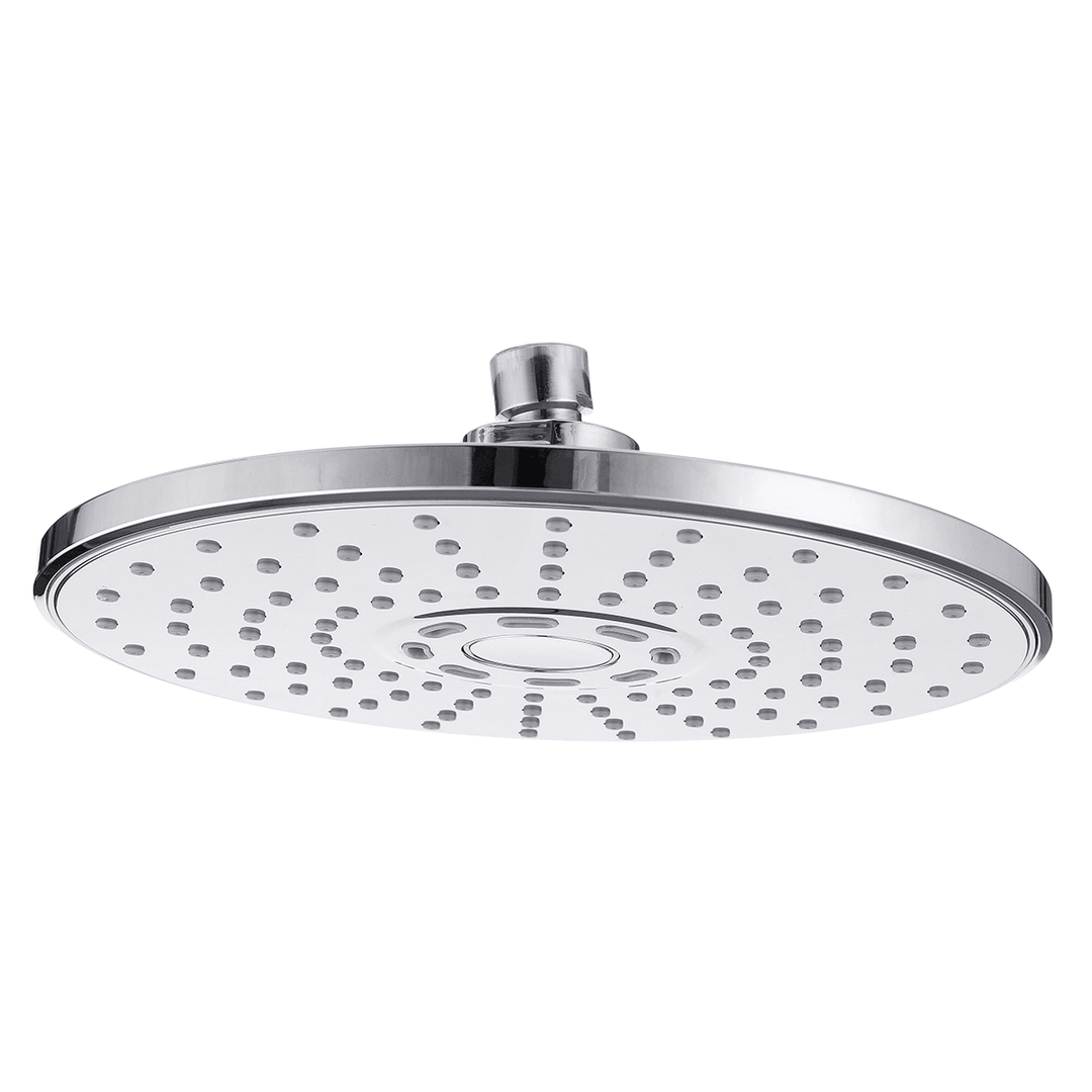 Self-Cleaning Nozzles round High Pressure Rainfall Shower Head 9.6L/Min Combo - MRSLM