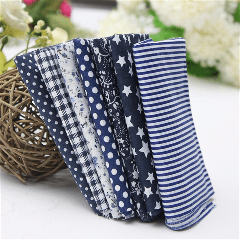 7PCS Assorted DIY Cotton Cloth Non-Toxic Eco-Friendly Patchwork Cloth - MRSLM