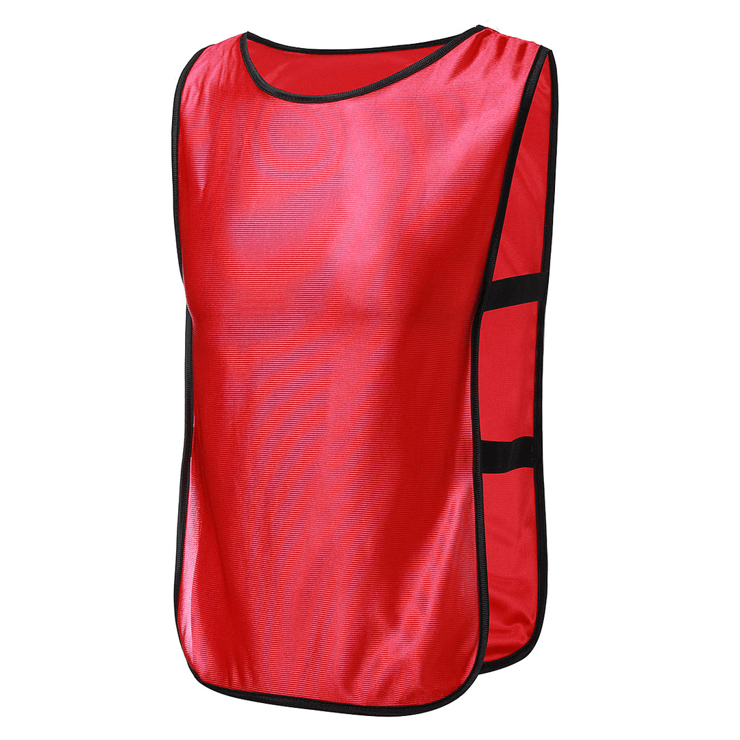 Team Training Scrimmage Soccer Football Pinnie Jersey Sport Vest Adult Child - MRSLM