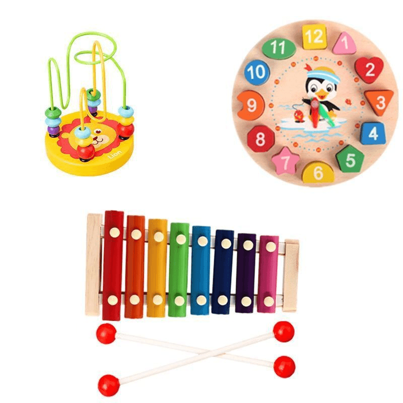 Xylophone Children Eight Tone Small Hand Knocking on the Piano - MRSLM