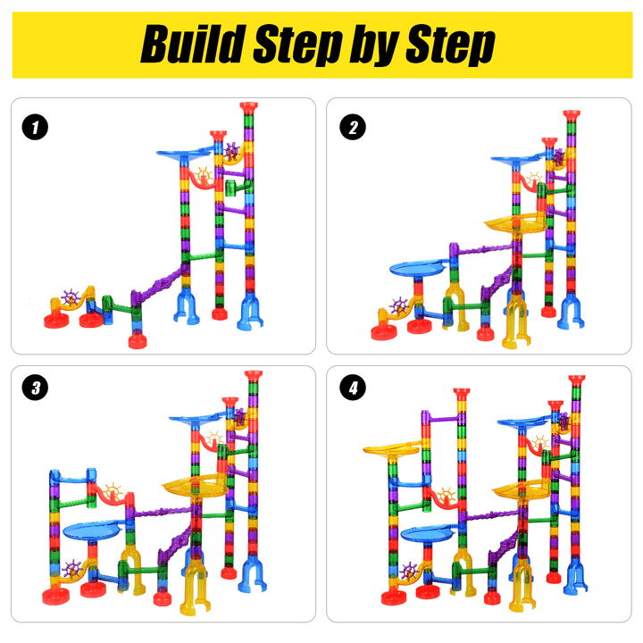 122Pcs Space Pipeline Assembling Orbital Building Blocks - MRSLM