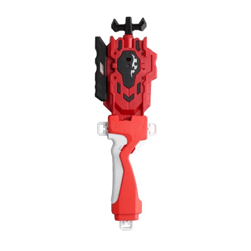 Burst Gyro Accessories Two-Way Pull Cord Launcher Left and Right Double Swivel Pull Ruler Launcher Handle Children'S Toys - MRSLM