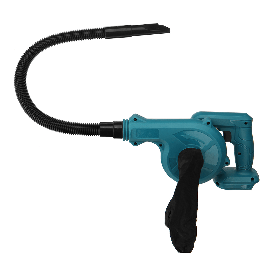 2 in 1 Electric Air Blower Vacuum Cleaner Handheld Dust Collecting Tool for Makita 18V Battery - MRSLM