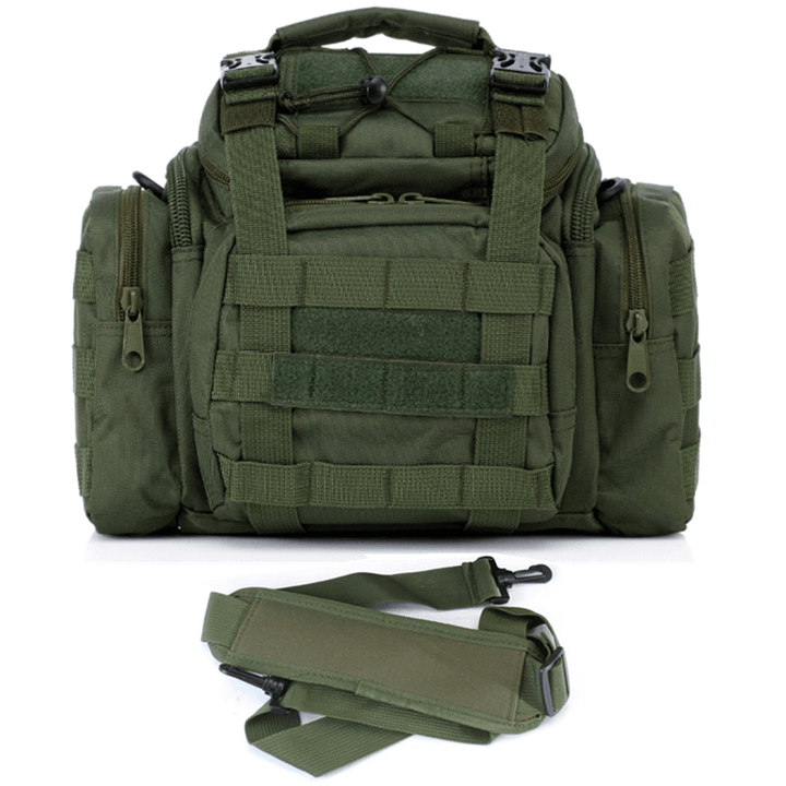 Outdoor Tactical Molle Backpack Camera Shoulder Pack Bag Waist Pouch Hiking Camping Travel Handbag - MRSLM