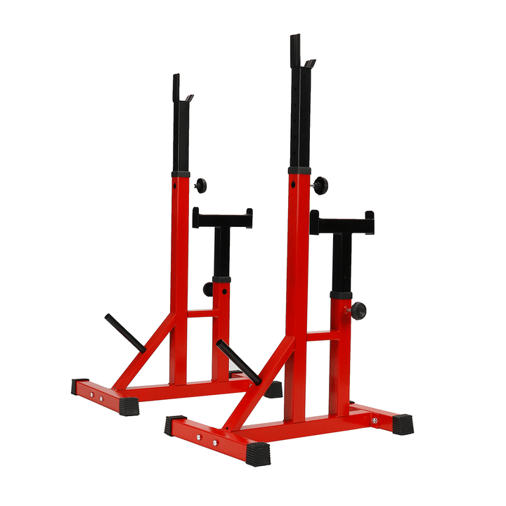 Lifting Barbell Stand One-Piece Barbell Squat Rack Adjustable Height Barbell Indoor Gym Fitness Equipment - MRSLM